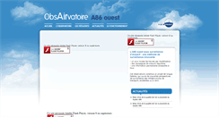 Desktop Screenshot of obsairvatoire-a86ouest.fr